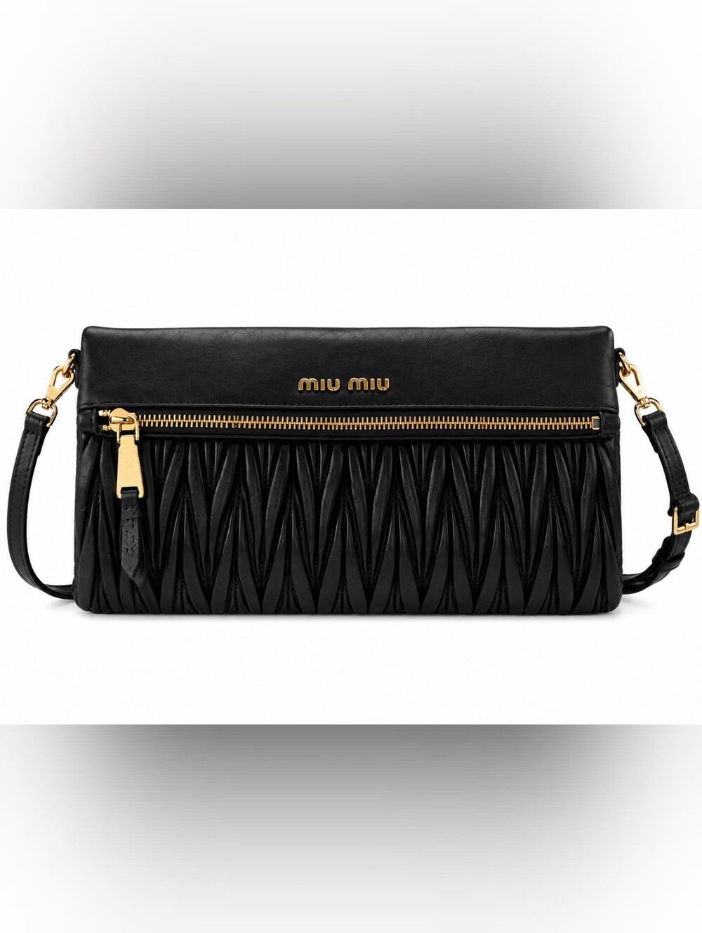 Miu Miu Matelassé Leather Bag/Clutch